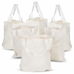 Handled White 11 X 13 Cloth Carry Bag, For Grocery